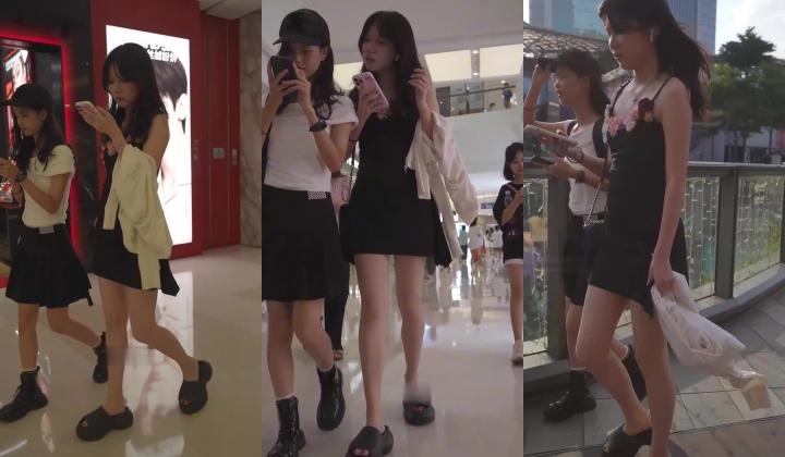 『BCbananacat』街拍系列 完美前后抄底气质少妇嫩妹