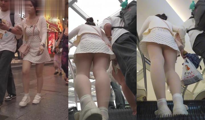 『BCbananacat』街拍系列 完美前后抄底气质少妇嫩妹