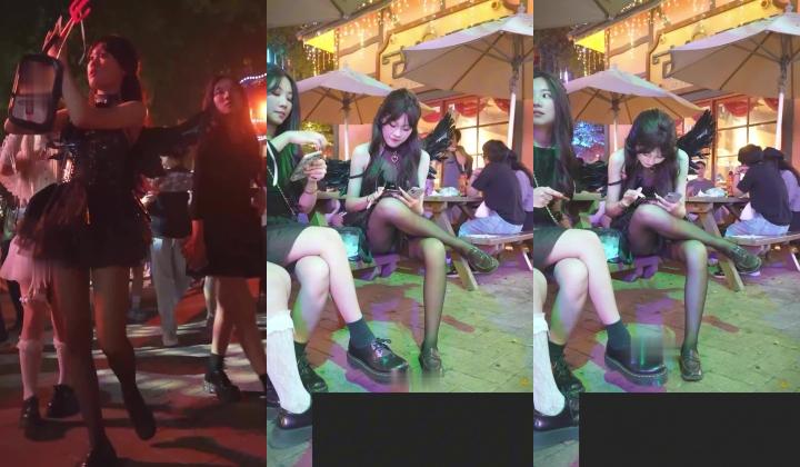 『BCbananacat』街拍系列 完美前后抄底气质少妇嫩妹