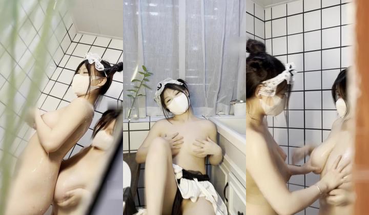 《最新泄密反差尤物》推特极品网红巨乳女神【九儿温柔妹妹】定制私拍，与闺蜜泡欲诱惑互摸百合裸舞CO