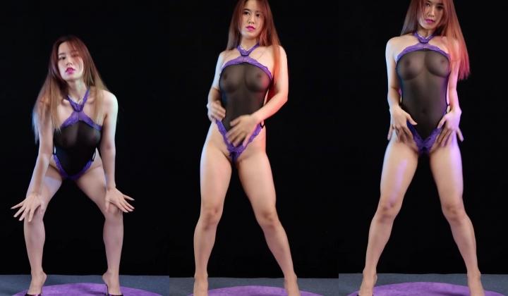 【魔丽舞社】巨乳美女『楚琪』流出情趣丝袜高跟抖大奶私房裸舞