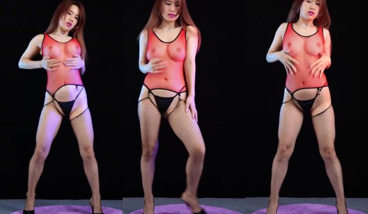 【魔丽舞社】巨乳美女『楚琪』流出情趣丝袜高跟抖大奶私房裸舞