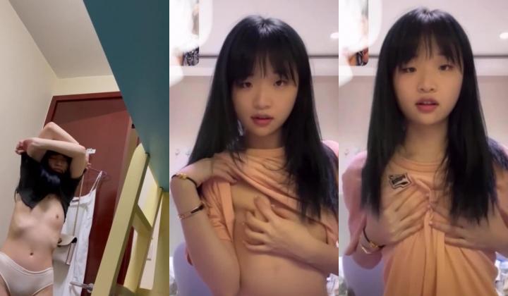 超美清纯学生妹情侣私拍泄密_丹凤眼小仙女初尝禁果_被无套狂操娇喘连连_嫩逼汁水横流_纯欲和浪荡完