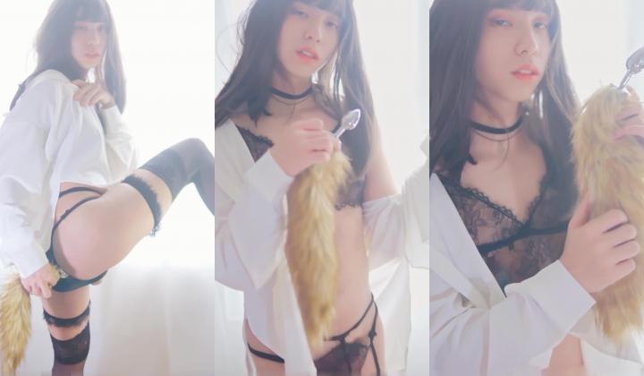 猎奇极品！上海OF网红变态博主【女神梅梅】订阅完结，与女友大玩另类性爱调教，异装能攻能守