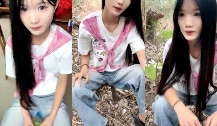 农村学妹【07水嫩宝宝】美乳长腿 大屁股粉嫩骚逼 野外裸奔 泄尿 酒店3p无套激情爆干