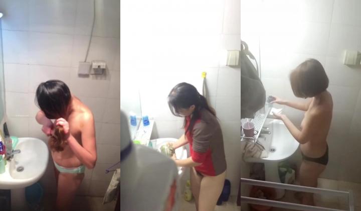 偷拍大神扫楼洗澡偷拍合集 ️居然有洗完鸳鸯浴的极品美少妇