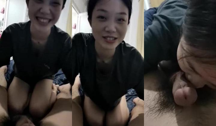杭州高气质美女李子玥，与眼镜男友私密生活视图流出