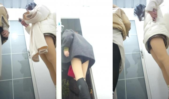 升级摄像头享受极致视觉体验 景区简易女厕偷拍极品微毛嫩逼