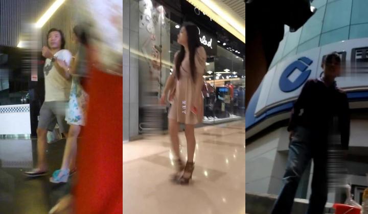 国产抄底街拍 不穿内裤的美女4部
