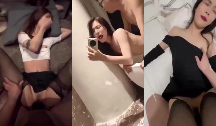 高颜值母狗们性格闷骚身材完美的女友各种调教，骑乘摇曳肏屄吃鸡！