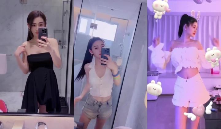 真舞蹈生女神雅文，体态非常完美，修长美腿甜美可爱御姐，喜欢跳爵士舞 跳的非常好，到了床上扭屁股那