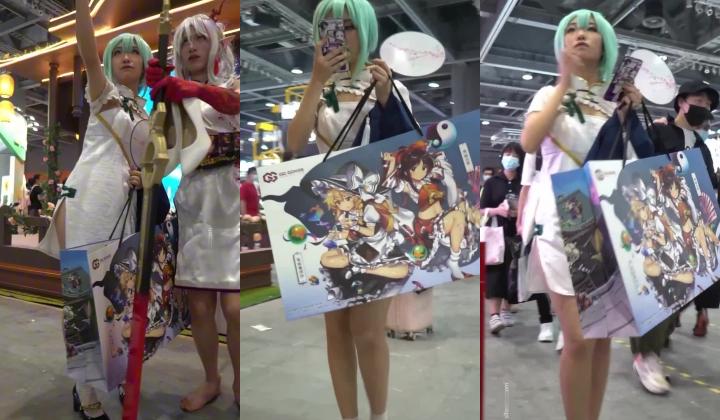 超强画质『BCbananacat』街拍系列合集 前后抄底COSPLAY聚会里的嫩妹