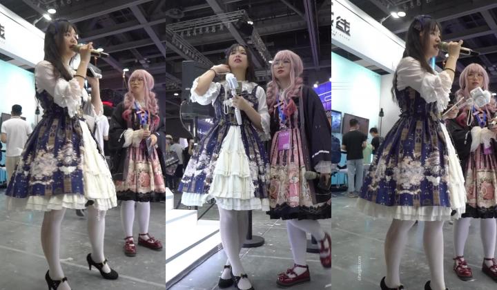 超强画质『BCbananacat』街拍系列合集 前后抄底COSPLAY聚会里的嫩妹
