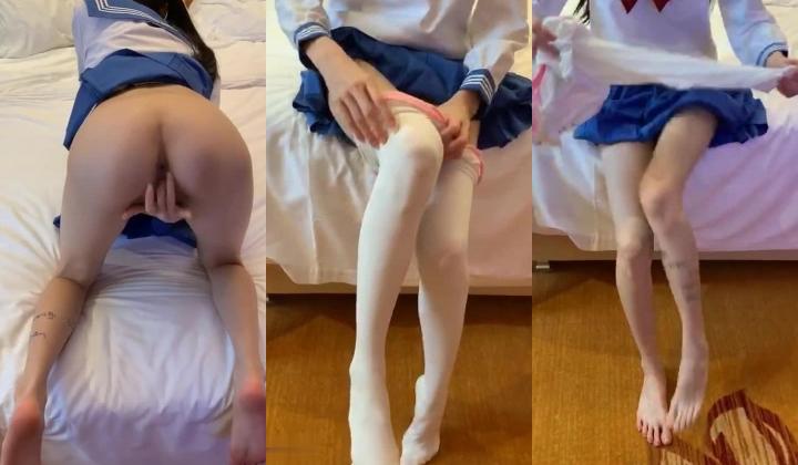 高中校花女友的真实反差曝光 人前女神人后母狗