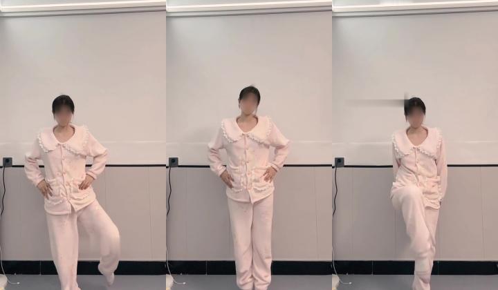 大学舞蹈专业，人气萌妹【小乔，原以安】，青春活力加滑嫩少女的诱惑