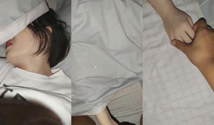 推特大神为证明自己原创把一起出差的白嫩美足小表妹给办了灌她酒迷煳中强上妹子呢喃说不要