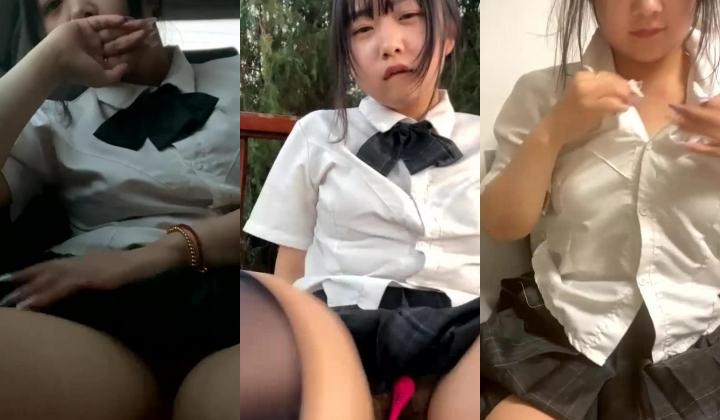 【户外露出】【Tiantian_26】有点可爱，各种户外公共场所跳蛋发骚喷水，有点骚