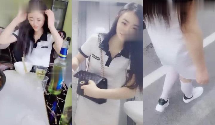 抖音十几万粉丝的网红【周导选新人】还欠28万高利贷户外篇~ ~被男友骗光所有积蓄，户外篇 连衣裙