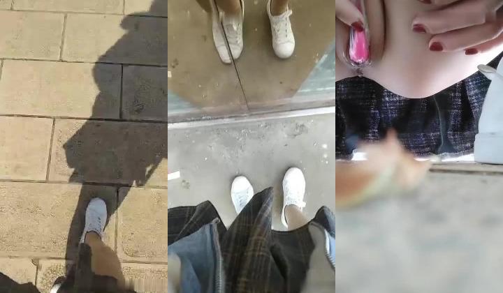 逼逼无毛白虎少妇公园露出诱惑 退下袜子塞着跳蛋近距离特写震动出水非常诱人