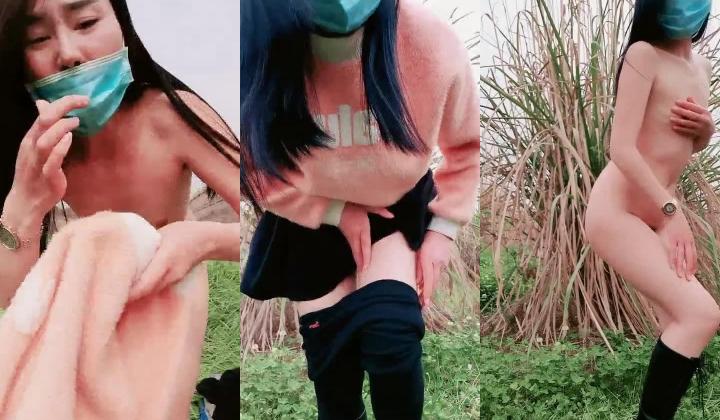 【金莲小仙女】重庆妹子户外露出，桥下脱光把路过的大叔撩拨得欲火焚身一把抱住，野外裸体惊呆各路村民