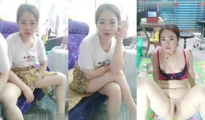 骚表姐理发店内跟小哥激情啪啪，全程露脸摸着骚逼口交大鸡巴，直接在店里打地铺69口交，无套抽插浪荡