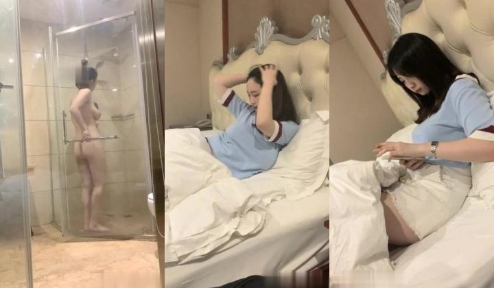 高颜值性感迷人的娇妹妹,极品巨乳，舌头还这么炫，这他妈谁手得啦~听狼友指挥，五分钟换一动作，啪啪