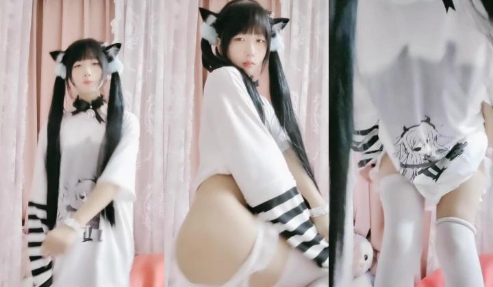 清纯系天花板！新人下海无敌美少女！双马尾无毛嫩穴，小小年纪超会玩，跳蛋大黑牛双管齐下