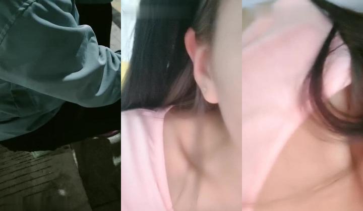 高颜值甜美少女【真空短裙】嫩穴还塞着大黑牛上街高潮走一步喷一下爽到血崩，陌生人前搭话吟叫真刺激