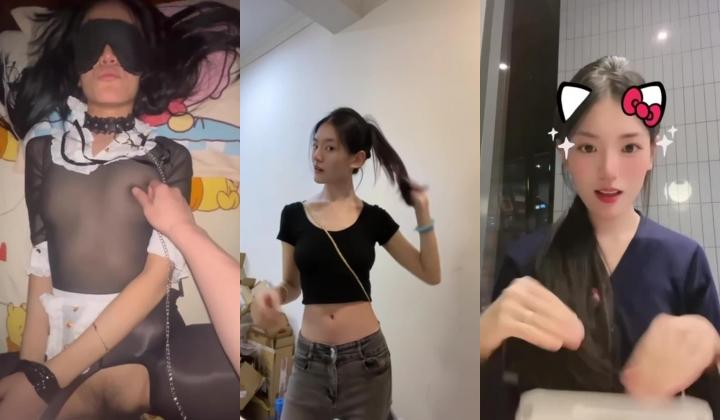 长腿反差少妇露脸性爱自拍，细腰肥臀后入无敌