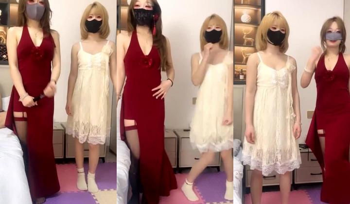 【全网最嫩美少女】萝莉女团~掐脖爆操 ️后入狂怼~瘫软