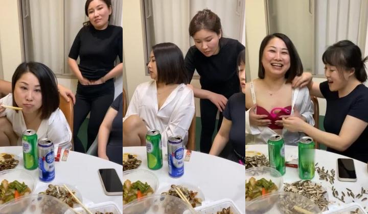 绿帽癖老公大聚会骚妇群P成熟饥渴骚妇成群结队开淫趴浴池KTV漏出口交随机配对