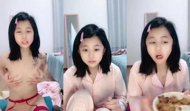 【小祺饿了】超顶级学妹无敌美鲍一线天自慰超级享受高颜值嫩妹