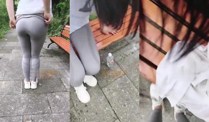 【户外吸精】户外勾引陌生小哥哥吃鸡自慰被无套内射车上野外楼道无套内射