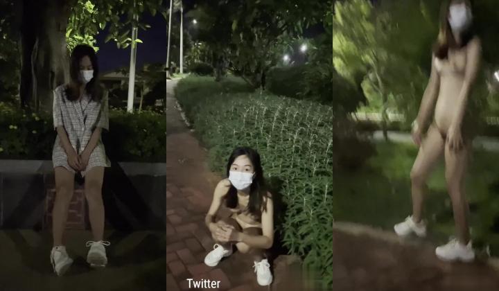 【小小星】酒吧街全裸露出挑战在酒吧街躲在柜台后面身后就是人来人往的人群挑战脱衣全裸