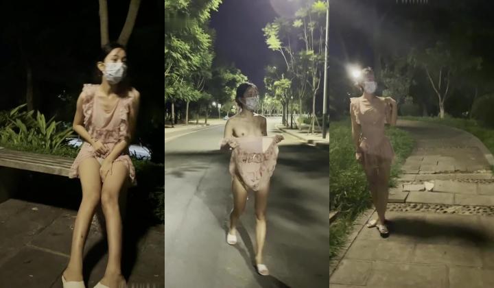 【小小星】酒吧街全裸露出挑战在酒吧街躲在柜台后面身后就是人来人往的人群挑战脱衣全裸