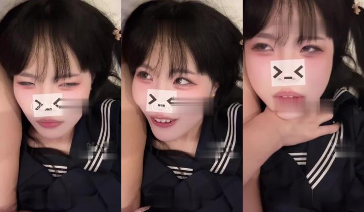 推特00情侣，露脸反差女友外表清纯私下很骚，喜欢羞辱「拜托了请和我交往」水手服性爱体验！