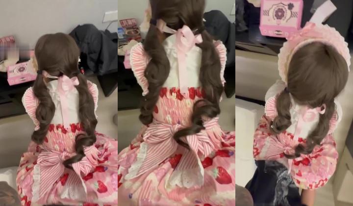 双马尾萝莉【Moooooly】樱花树下的告白 后入小lo娘 小女儿萌萌的 把爸爸夹的受不了了
