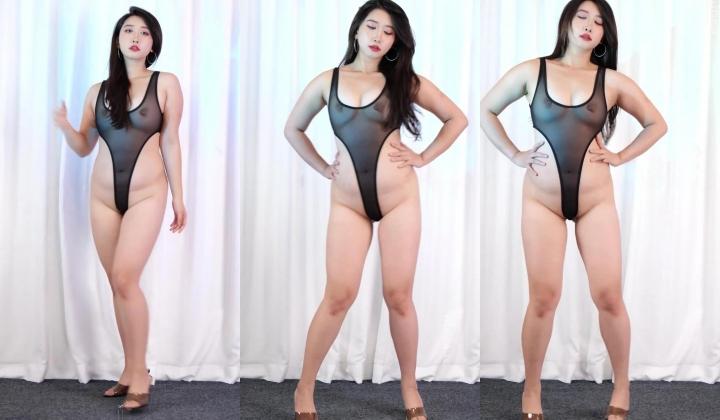 【魔丽舞社】全舞团模特透视露奶勒逼顶胯骚摇，各种类型赏脸赏奶