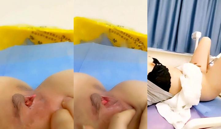 某医学院G奶护士学妹【喜欢水涡】最新福利，阴部护理宿舍道具自慰流浆
