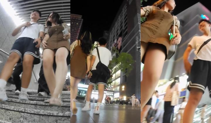 【步行街抄底】好身材大长腿，玉足特写，阴户饱满，屁穴紧致，龟男有福了