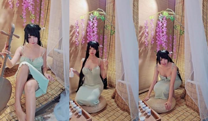 ️最新流出，印格映像，大奶美鲍颜值女模【慕慕Momo毛毛喵】大尺度作品【古韵风华】