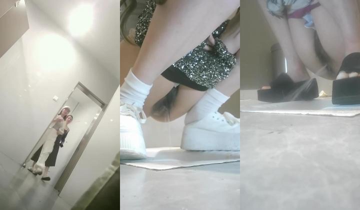 ️精品KTV女厕偷拍 ️新系列尿很急的黑色高跟白虎小姐姐