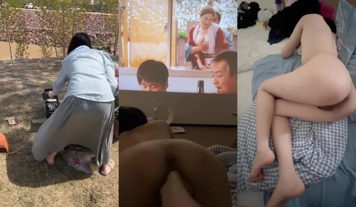河南郑州极品筷子腿翘臀女大，睡觉都在流水，后入堪称完美