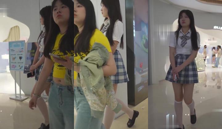 超强画质『BCbananacat』街拍系列合集 抄底COSPLAY聚会里的嫩妹