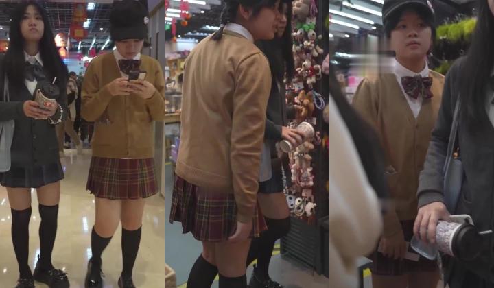 超强画质『BCbananacat』街拍系列合集 抄底COSPLAY聚会里的嫩妹