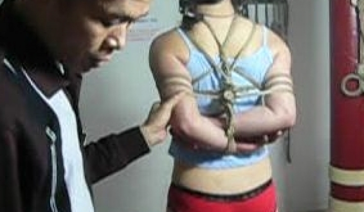 绳艺捆绑教程 渊绳道基础绳型之传统五花绳