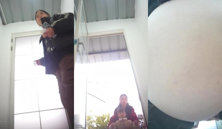 升级摄像头享受极致视觉体验 景区简陋女厕偷拍萝莉装美女进来先自拍一番
