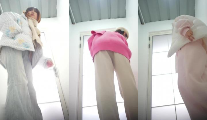 升级摄像头享受极致视觉体验 景区简陋女厕偷拍萝莉装美女进来先自拍一番