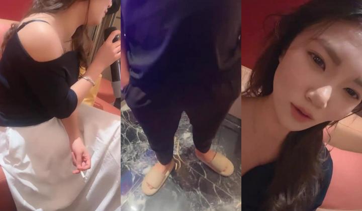 模特御姐【小咪妹妹】跟闺蜜KTV互扯 草地推倒无套口爆