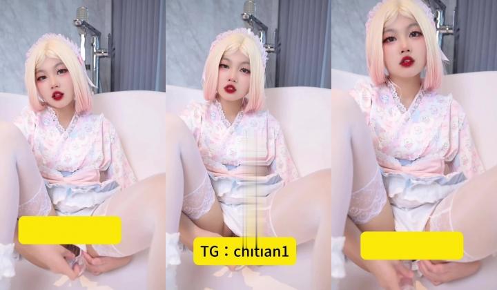可盐可甜COS抽像女菩萨【池甜chitian1】，各种露脸性爱，高潮喷水